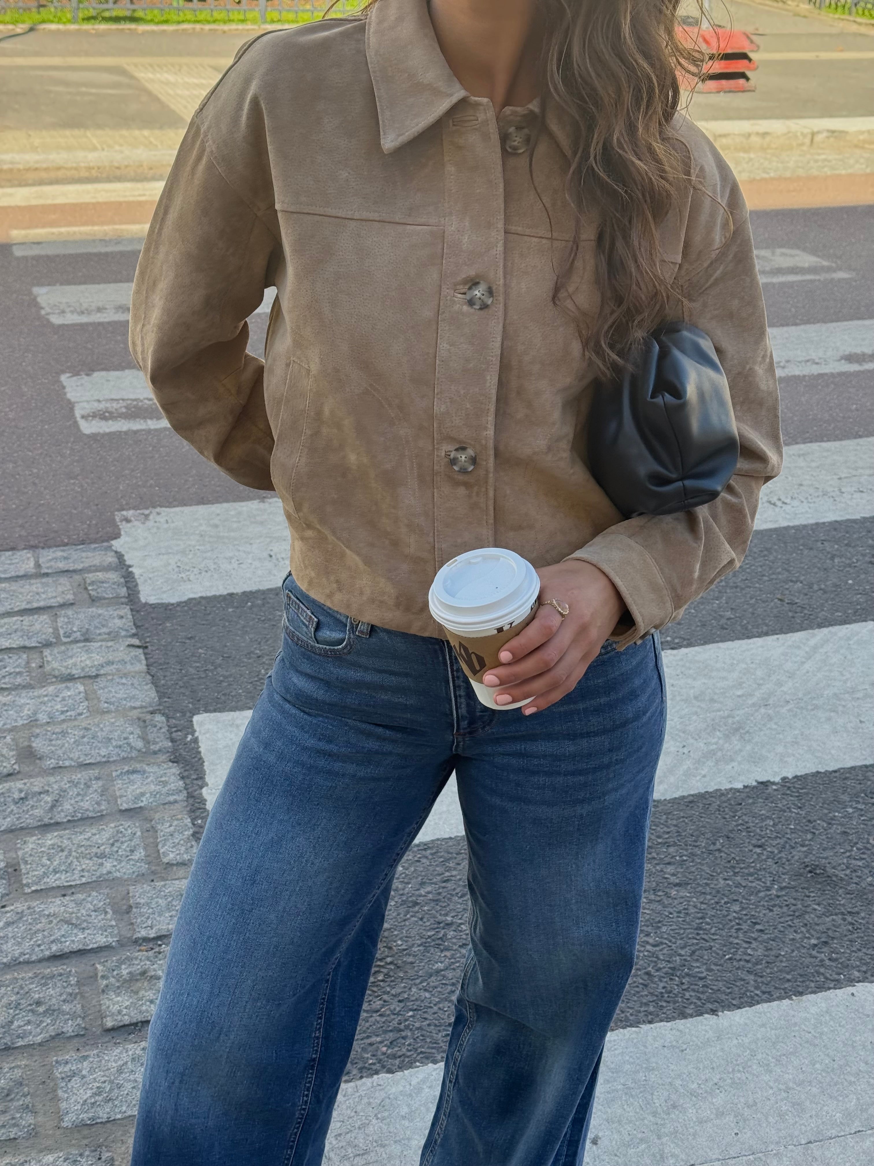 VMROYCESTINE Jacket - Silver Mink